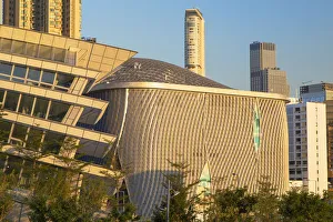 West Kowloon High Speed Rail Station and Xiqu Centre, Kowloon, Hong Kong West Kowloon High Speed Rail Station and Xiqu Centre, Kowloon, Hong Kong