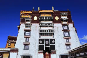 White Palace, Potala Palace, Lhasa, Tibet, China White Palace, Potala Palace, Lhasa, Tibet, China