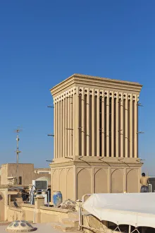 Yazd Windcatcher Print, Iran