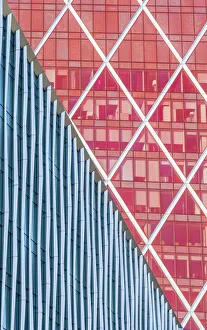 London Architecture Prints: Window abstract, Nova Building, Victoria, London, England, UK