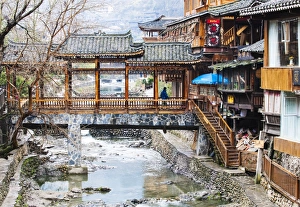 Xijiang, or one-thousand-householda Miao Village (the biggest Miao village in China) Xijiang, or one-thousand-householda Miao Village (the biggest Miao village in China)