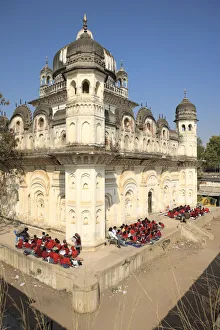 XVIII c. building, now school. Khadjuraho, Madhya Pradesh, India XVIII c. building, now school. Khadjuraho, Madhya Pradesh, India
