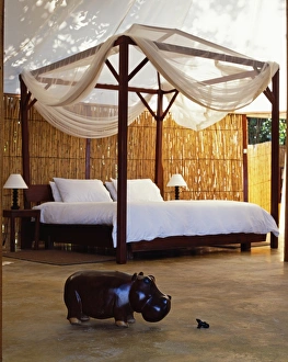 Zambia, Lower Zambezi National Park, Sausage Tree Camp Zambia, Lower Zambezi National Park, Sausage Tree Camp