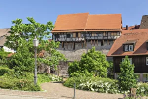 Zehntscheuer barn at town wall, Gernsbach, Murgtal Valley, Black Forest Zehntscheuer barn at town wall, Gernsbach, Murgtal Valley, Black Forest