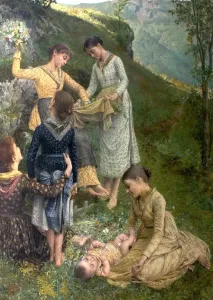Nottingham City Art Gallery Prints: The Flowers of Capri