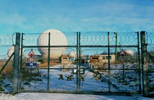 An Early warning radar station on the Moors near Harrowgate UK