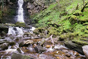 Mill Gill waterfall near Askrigg Yorkshire Dales UK Mill Gill waterfall near Askrigg Yorkshire Dales UK
