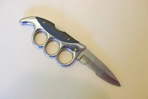 Illegal weapon seized by Cumbria Police UK