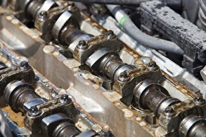 Greenhouse Gas Emissions Prints: An internal combustion engine in a car