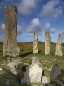 Ancient Scottish Monuments Prints: Callanish006