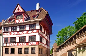 Germany, Bavaria, Nuremberg, Albrecht Durer Haus, Home of the German Renaissance artist Germany, Bavaria, Nuremberg, Albrecht Durer Haus, Home of the German Renaissance artist