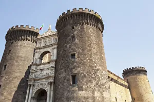 Italy, Campania, Naples, Castel Nuovo, also known as Maschio Angioino Italy, Campania, Naples, Castel Nuovo, also known as Maschio Angioino