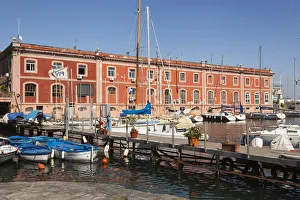 Italy, Campania, Naples, Lega Navale Italiana, Italian Naval League building Italy, Campania, Naples, Lega Navale Italiana, Italian Naval League building
