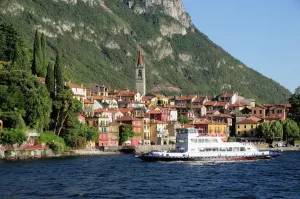 Lake Como Varenna Ferry Print