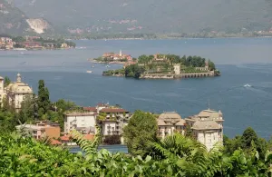Lago Maggiore Print: Borromean Islands from Monte Mottarone