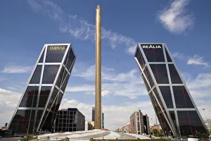 Spain, Madrid, Puerta de Europa at Plaza de Castilla Spain, Madrid, Puerta de Europa at Plaza de Castilla