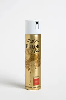 Tin Hair Spray Haircare Hairdressing Tin Cutout Cut Out Tin Hair Spray Haircare Hairdressing Tin Cutout Cut Out