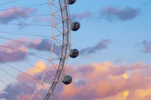 Prints of UK, England, London, London Eye Poster Prints: London Eye Print