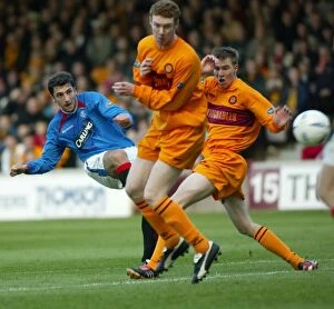 Images Dated 19th October 2003: 15-Goal Thriller: Motherwell vs Rangers, October 14, 2003