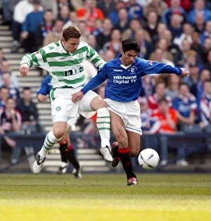 Images Dated 16th March 2003: Rangers' Glory: Unforgettable 2-1 Victory Over Celtic (March 16, 2003)
