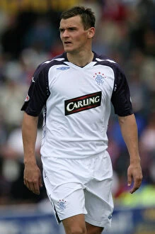 Images Dated 4th August 2007: Rangers Triumph: Lee McCulloch Scores the Third in a 3-0 Victory over Inverness Caledonia Thistle