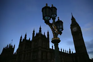 The Big Ben clocktower and the Houses of Parliament are seen in the early morning in The Big Ben clocktower and the Houses of Parliament are seen in the early morning in