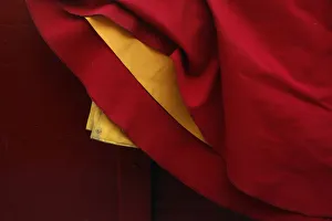 A cape is seen during the last bullfight of the San Fermin festival in Pamplona A cape is seen during the last bullfight of the San Fermin festival in Pamplona