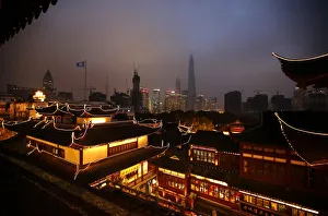 Chinese New Year decoration is seen at Yuyuan Garden in downtown Shanghai Chinese New Year decoration is seen at Yuyuan Garden in downtown Shanghai