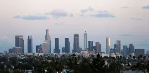 The downtown skyline is pictured in Los Angeles The downtown skyline is pictured in Los Angeles