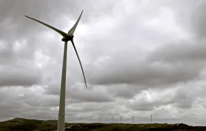 Electric power wind mills are seen in Torres Vedras on the outskirts of Lisbon Electric power wind mills are seen in Torres Vedras on the outskirts of Lisbon