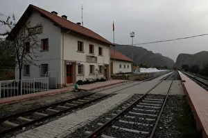 A general view of the Bagistas train station near the eastern Anatolian city of Erzincan A general view of the Bagistas train station near the eastern Anatolian city of Erzincan