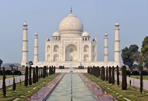 A general view of the Taj Mahal in the city of Agra A general view of the Taj Mahal in the city of Agra