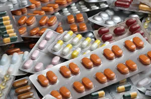 Illustration photo shows various medicine pills in their original packaging in Brussels Illustration photo shows various medicine pills in their original packaging in Brussels
