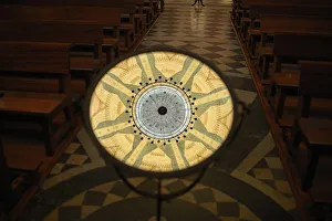 The inner dome of Basilica of Loyola, built around the birthplace of St The inner dome of Basilica of Loyola, built around the birthplace of St