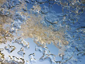 Melting snow is seen against the sky through the skylight of a house in Vienna Melting snow is seen against the sky through the skylight of a house in Vienna