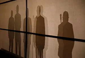 Members of the Lima Group cast their shadows during a meeting in Santiago Members of the Lima Group cast their shadows during a meeting in Santiago