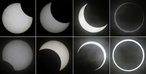 Eclipse Prints: Annular Eclipse Seen in Tokyo Print