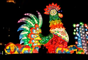 People visit a light show celebrating the Lantern Festival in Beijing People visit a light show celebrating the Lantern Festival in Beijing