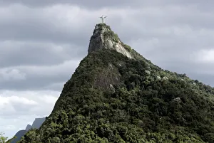 The Redeeming Christ atop the Corcovado mountain is seen in Rio de Janeiro The Redeeming Christ atop the Corcovado mountain is seen in Rio de Janeiro