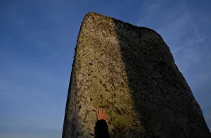 Revellers welcome in the Summer Solstice at Stonehenge stone circle in southwest Britain Revellers welcome in the Summer Solstice at Stonehenge stone circle in southwest Britain