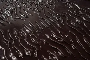Sand catches ripples of light along a beach in Souris, Prince Edward Island Sand catches ripples of light along a beach in Souris, Prince Edward Island