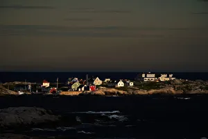 The seaside village of Peggys Cove is pictured in Peggys Cove The seaside village of Peggys Cove is pictured in Peggys Cove