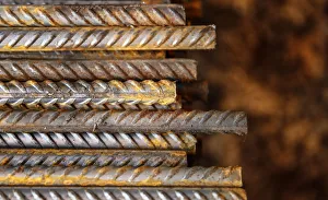 Steel rebar is pictured at the Ariel Metal steel trader warehouse in Podolsk Steel rebar is pictured at the Ariel Metal steel trader warehouse in Podolsk