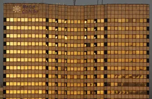 The sun at dawn shines on Havanas five-star Hotel Melia Cohiba The sun at dawn shines on Havanas five-star Hotel Melia Cohiba