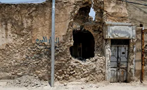 A view of a house for sale in the old city of Mosul A view of a house for sale in the old city of Mosul