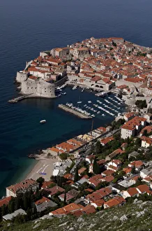 A view shows Croatias UNESCO protected medieval town of Dubrovnik A view shows Croatias UNESCO protected medieval town of Dubrovnik