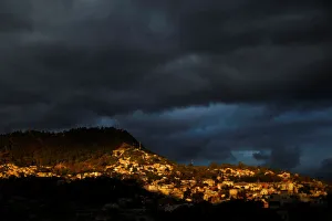 A view shows Tegucigalpa during sunset in Honduras A view shows Tegucigalpa during sunset in Honduras