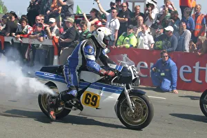 Alan Bud Jackson (Suzuki) 2007 TT Parade Lap Alan Bud Jackson (Suzuki) 2007 TT Parade Lap