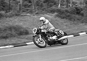 Alan Kipper Killip (Triumph Travelling marshal) 1975 Manx Grand Prix Alan Kipper Killip (Triumph Travelling marshal) 1975 Manx Grand Prix