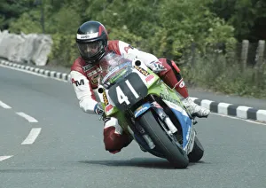 Alan Warner (Kawasaki) 1992 Supersport 400 TT Alan Warner (Kawasaki) 1992 Supersport 400 TT